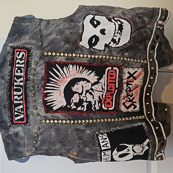 Vintage punk vest - Picture 4 of 4